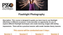 Flashlight Photography Course (Non-PSS member)