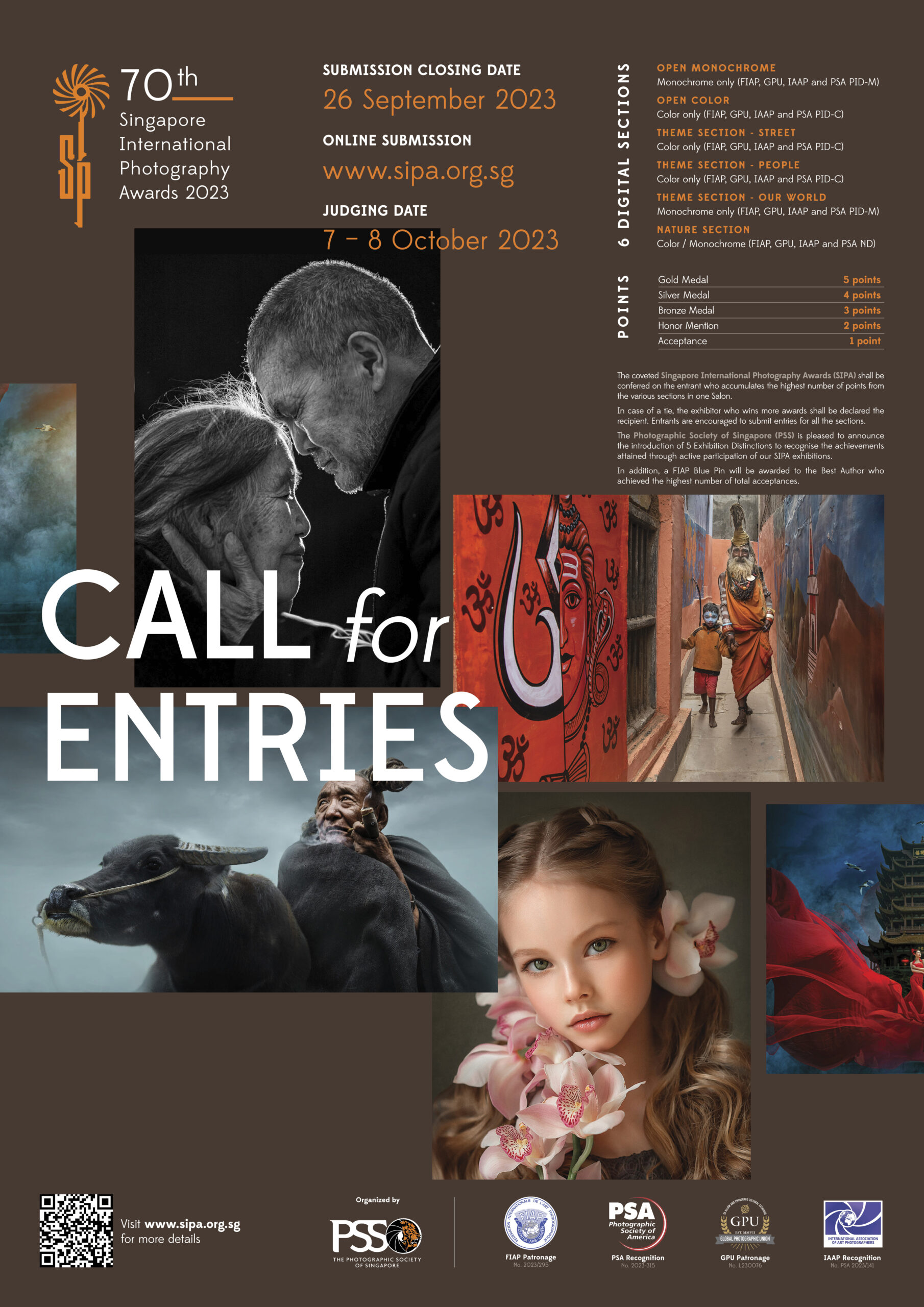 70th Singapore International Photography Awards 2023 Call for Entries